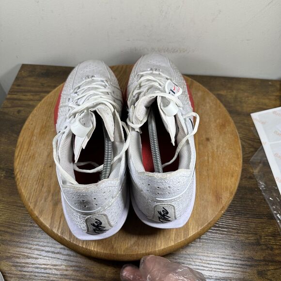 Nike GT Cut 2 Shoes Mens Size 11.5 White Red DV2913-103 Basketball Sneakers Low main image 4
